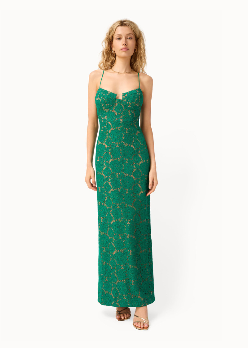 ROSARIA LACE GOWN VERDANT 4