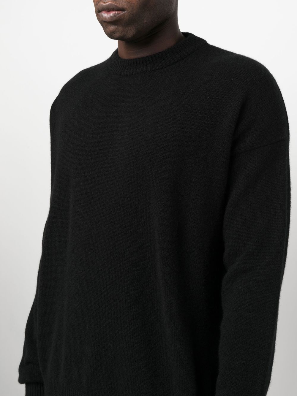 crew-neck cashmere jumper - 5