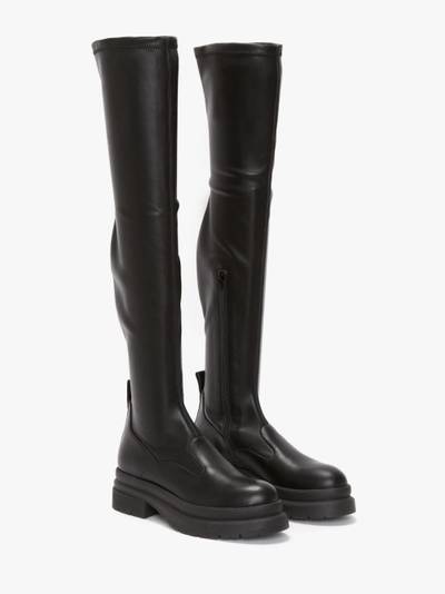 JW Anderson LEATHER OVER THE KNEE BOOT outlook