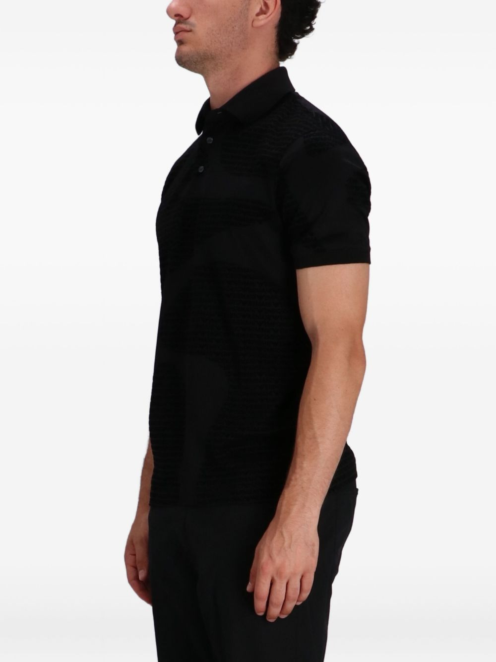 buttoned polo shirt - 3