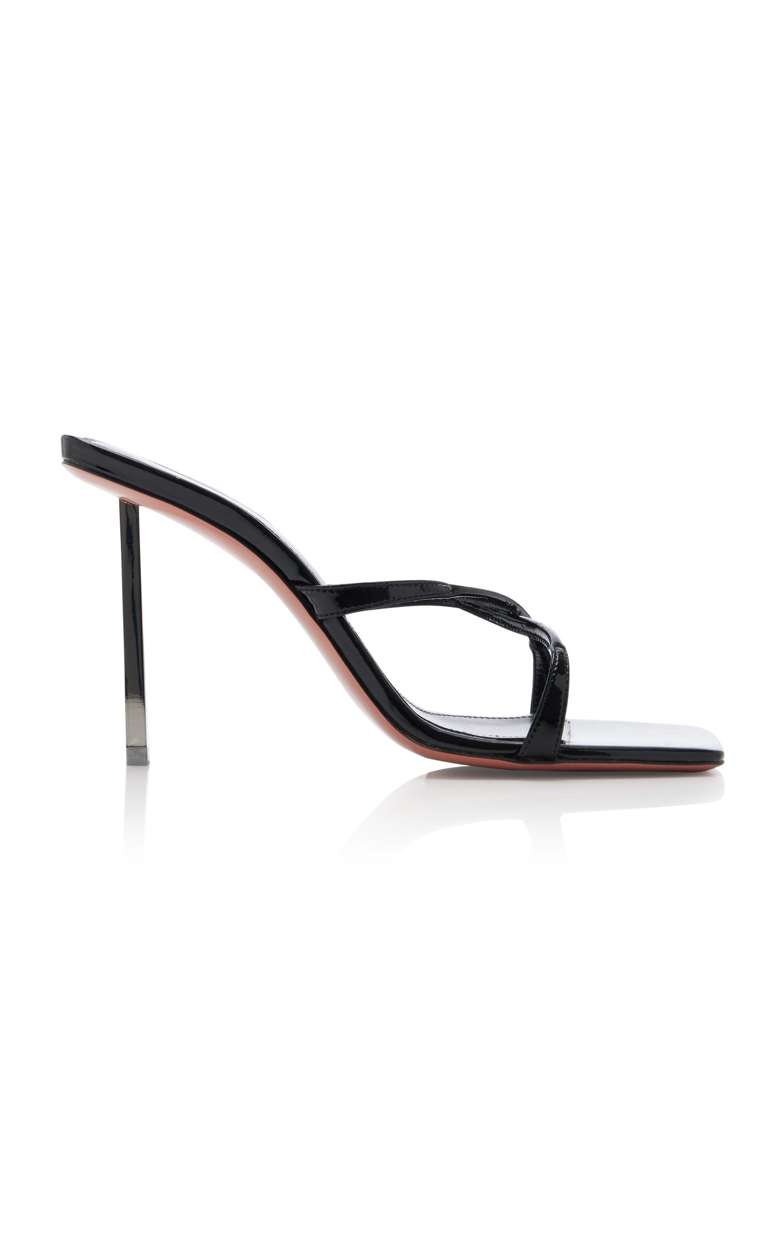 Adriana Patent Leather Sandals black - 1