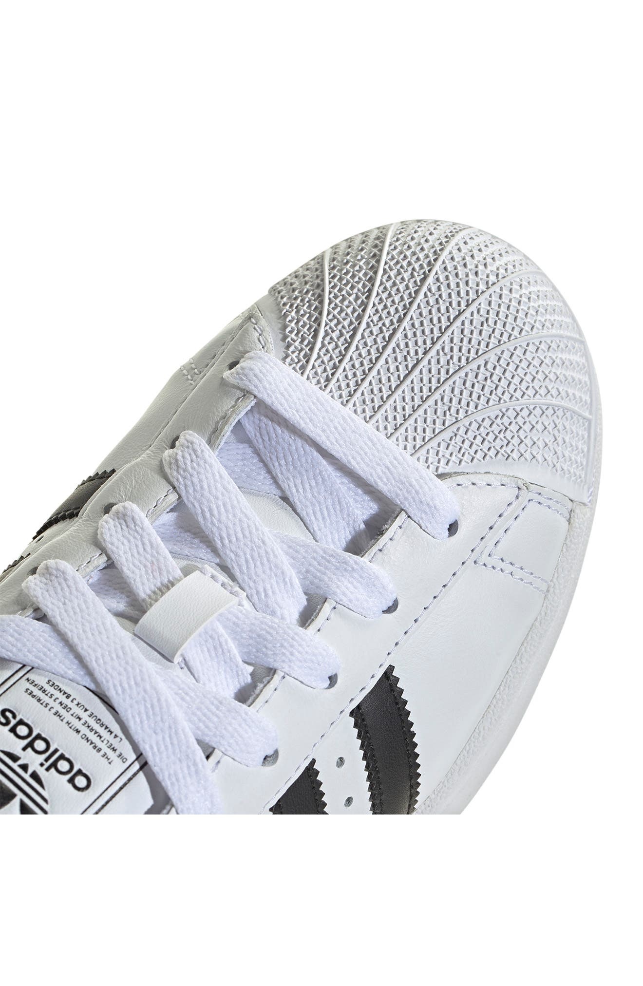 adidas Superstar II Sneaker in Ftwwht/cbl at Nordstrom - 8