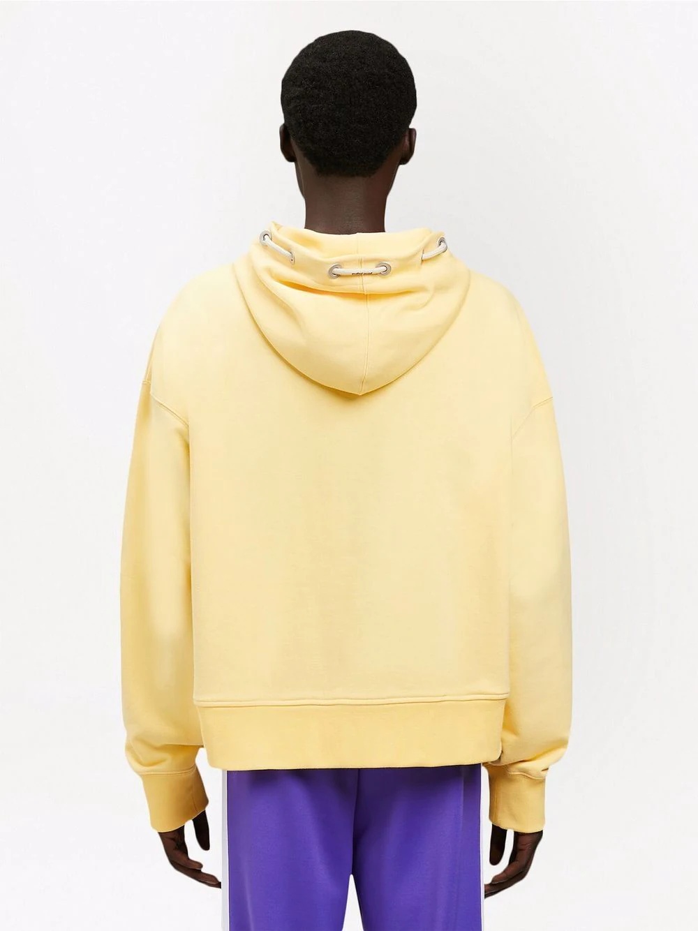 Cord drawstring hoodie - 4