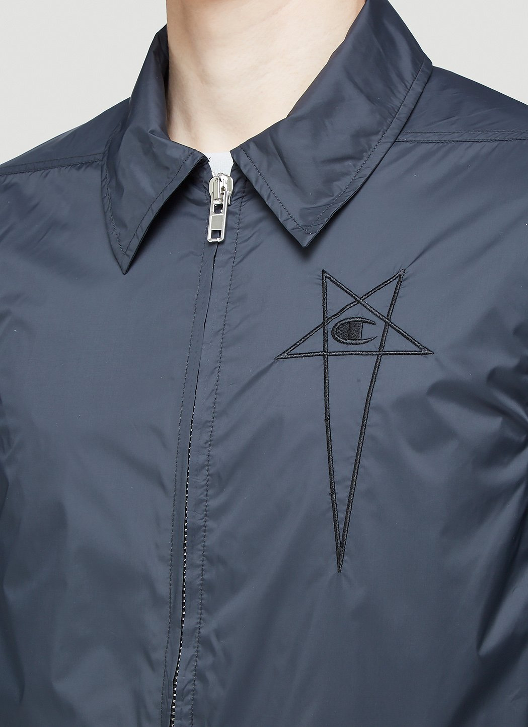 Rick Owens X Champion Men Worker Windbreaker Jacket - 5