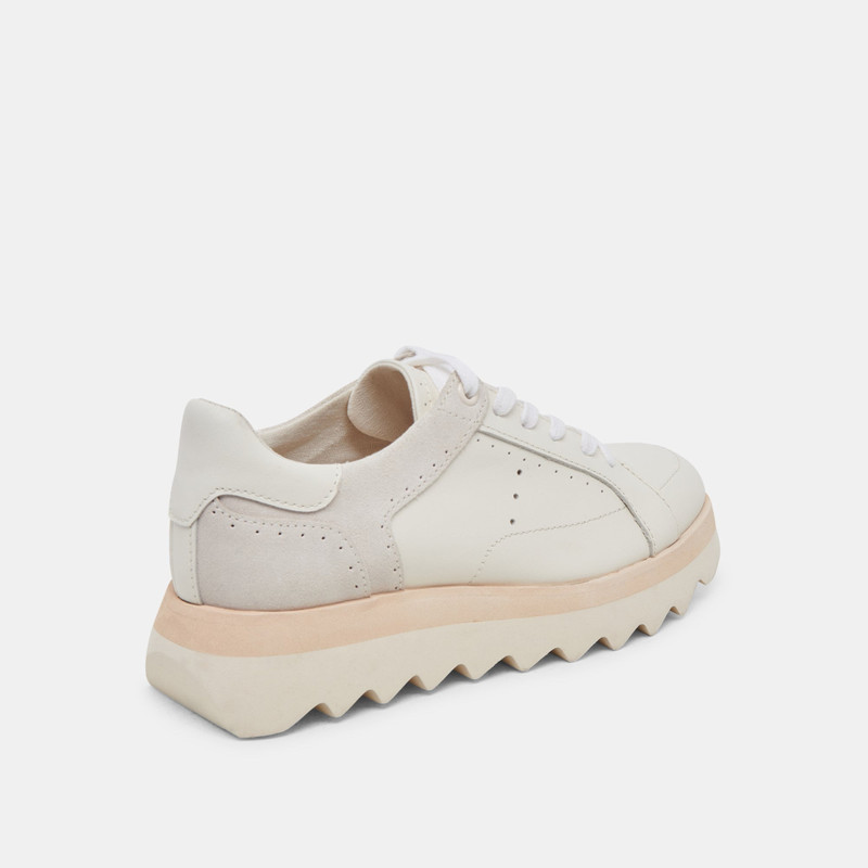 JORGIE SNEAKERS WHITE LEATHER 5