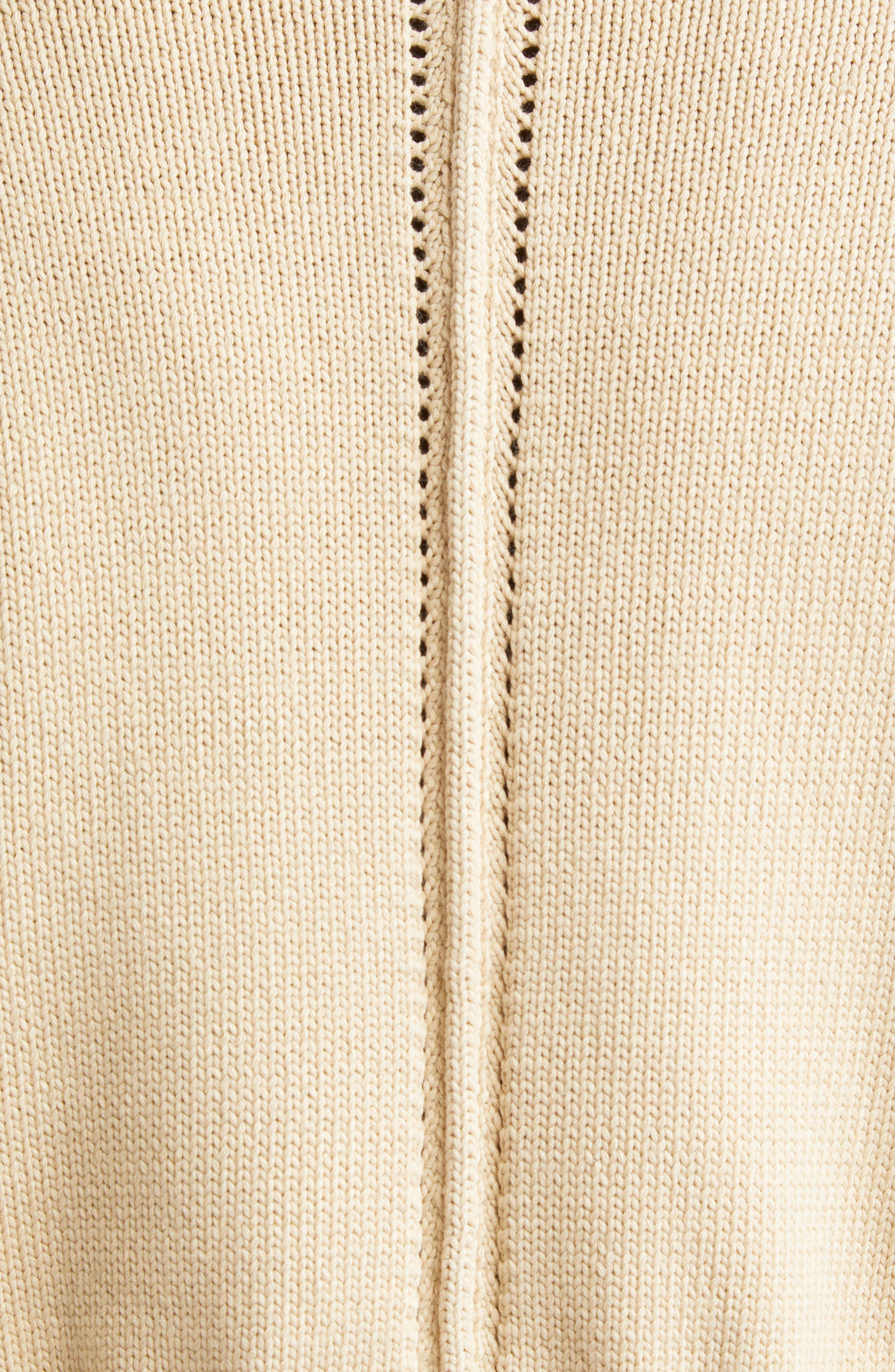 Altuzarra Livvy Crop Sweater in Antique Pearl at Nordstrom - 7