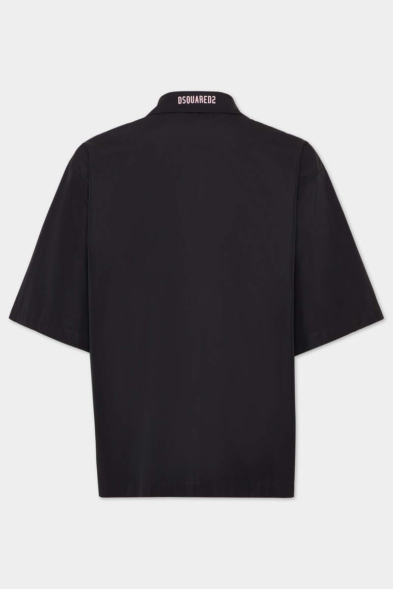 DSQUARED2 NOTCH COLLAR STUDDED MASK SHIRT outlook
