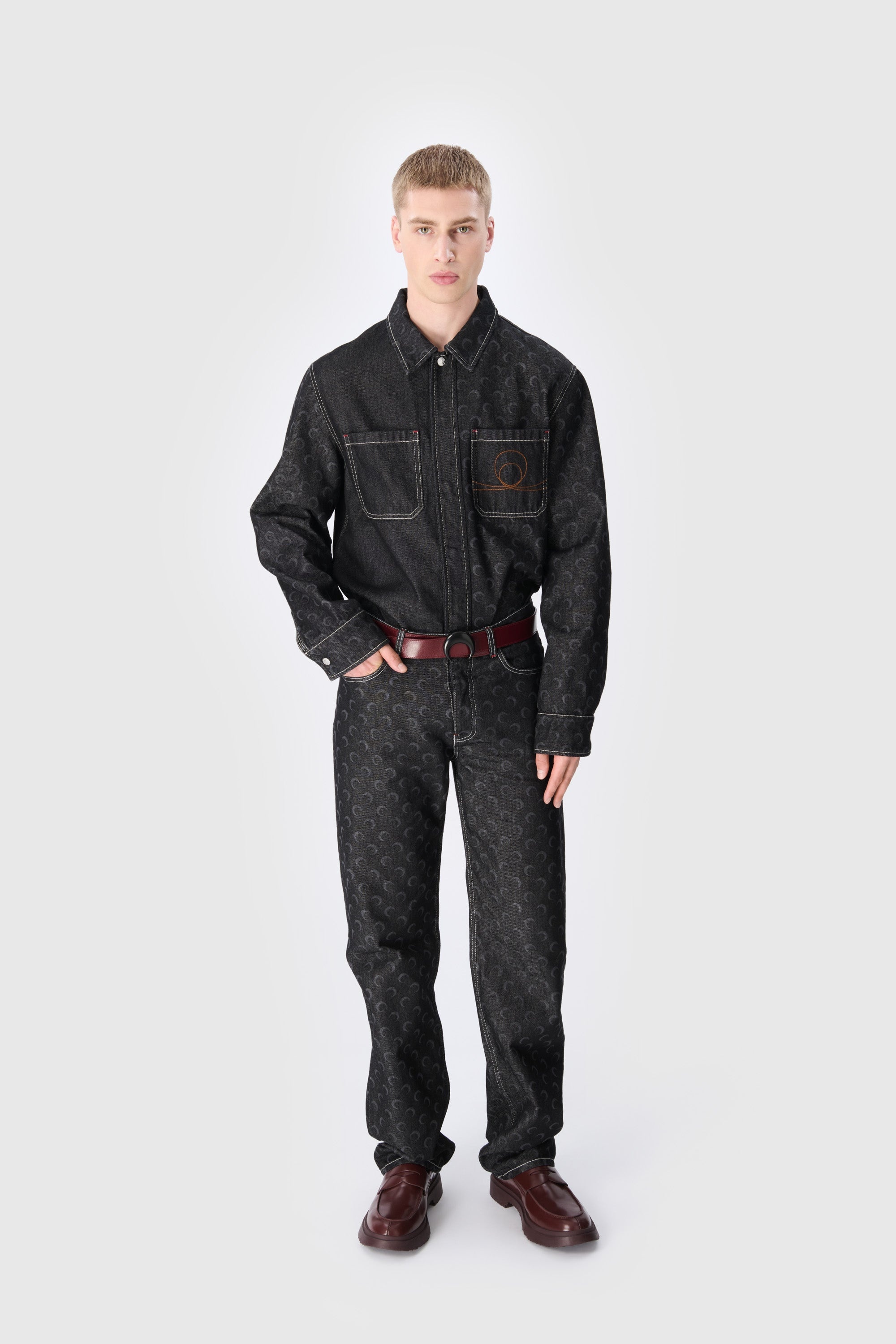 Moon Laser Denim Overshirt - 4