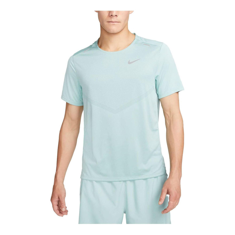 Nike Dri-FIT Rise 365 Short-Sleeve Running Top 'Green' CZ9185-310 - 1