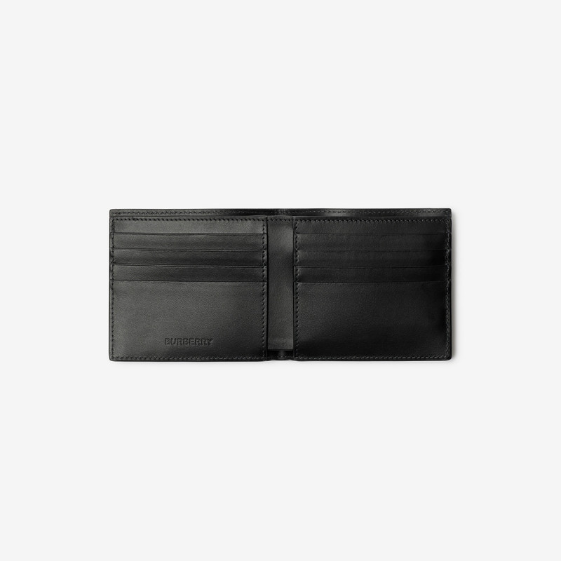 Burberry Check and Leather Bifold Wallet outlook