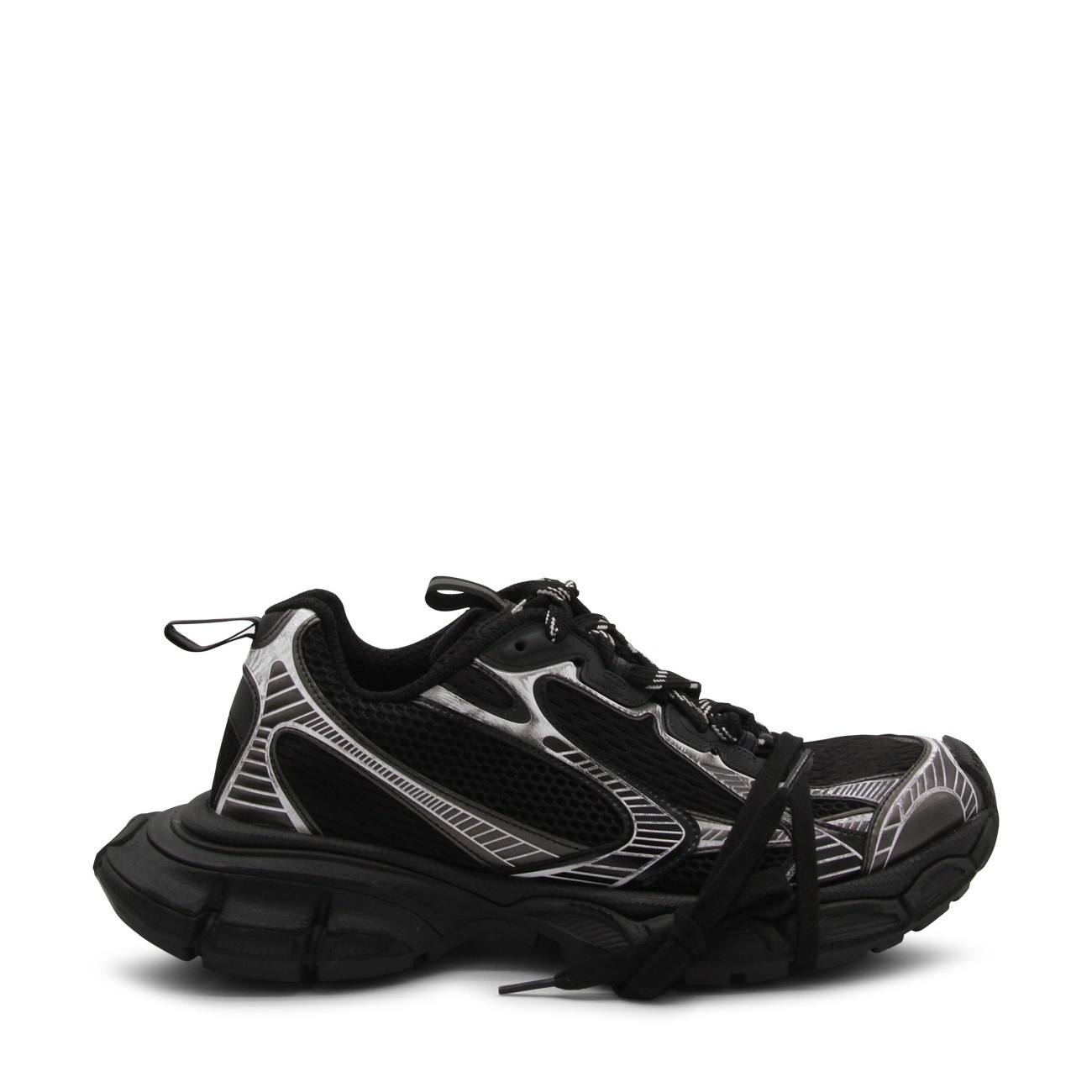 black 3xl sneakers - 1