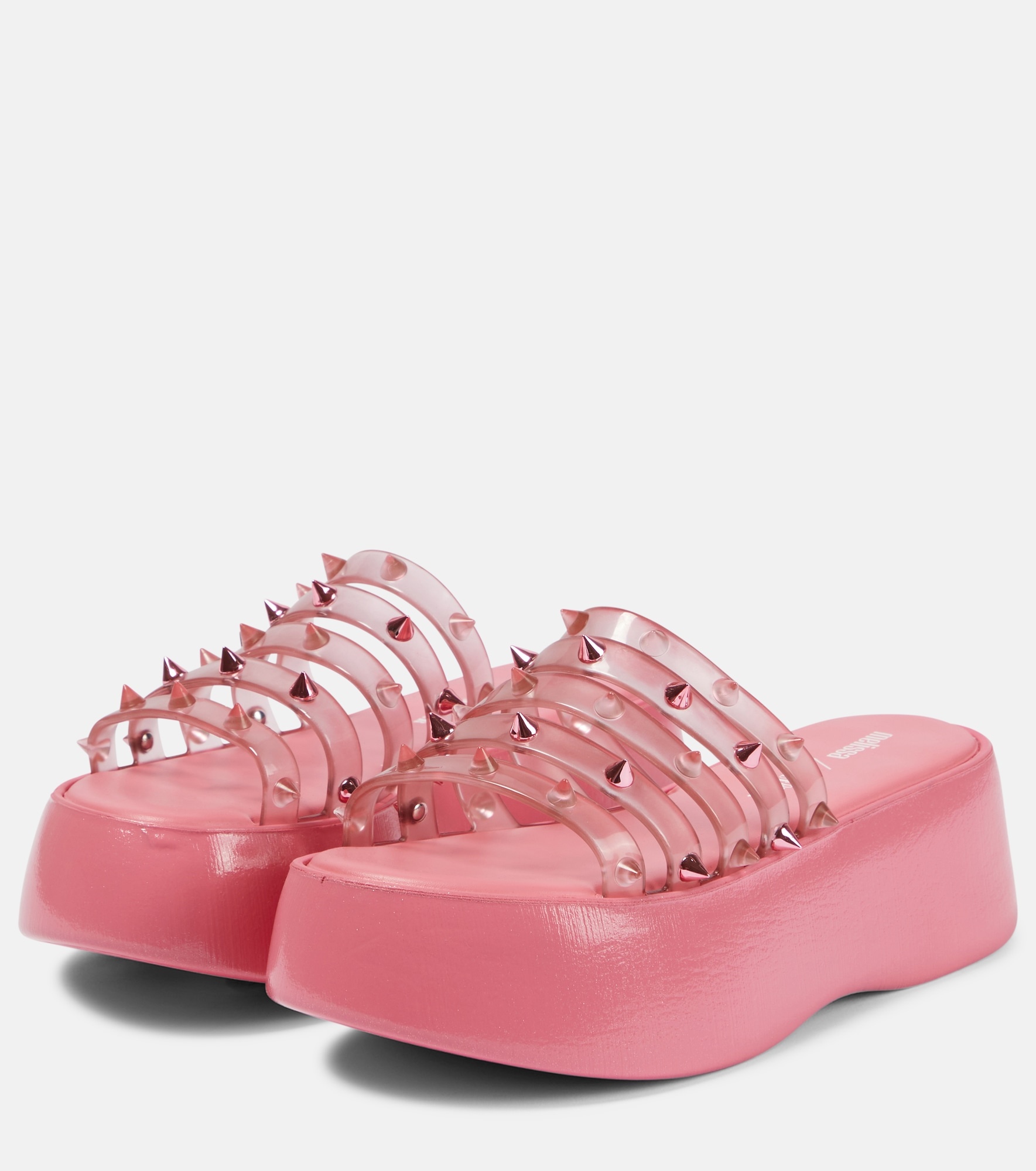 x Melissa Becky Punk platform slides - 5