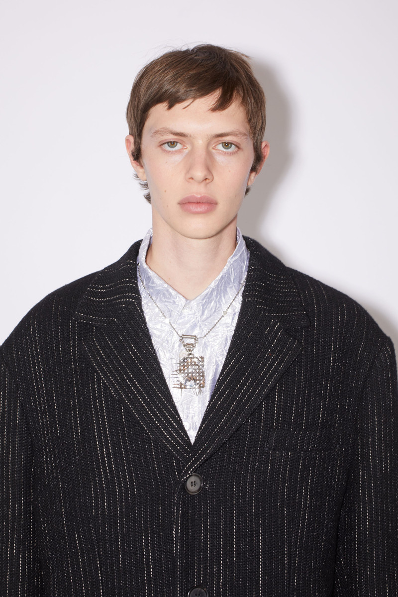 Single-breasted coat - Black 6