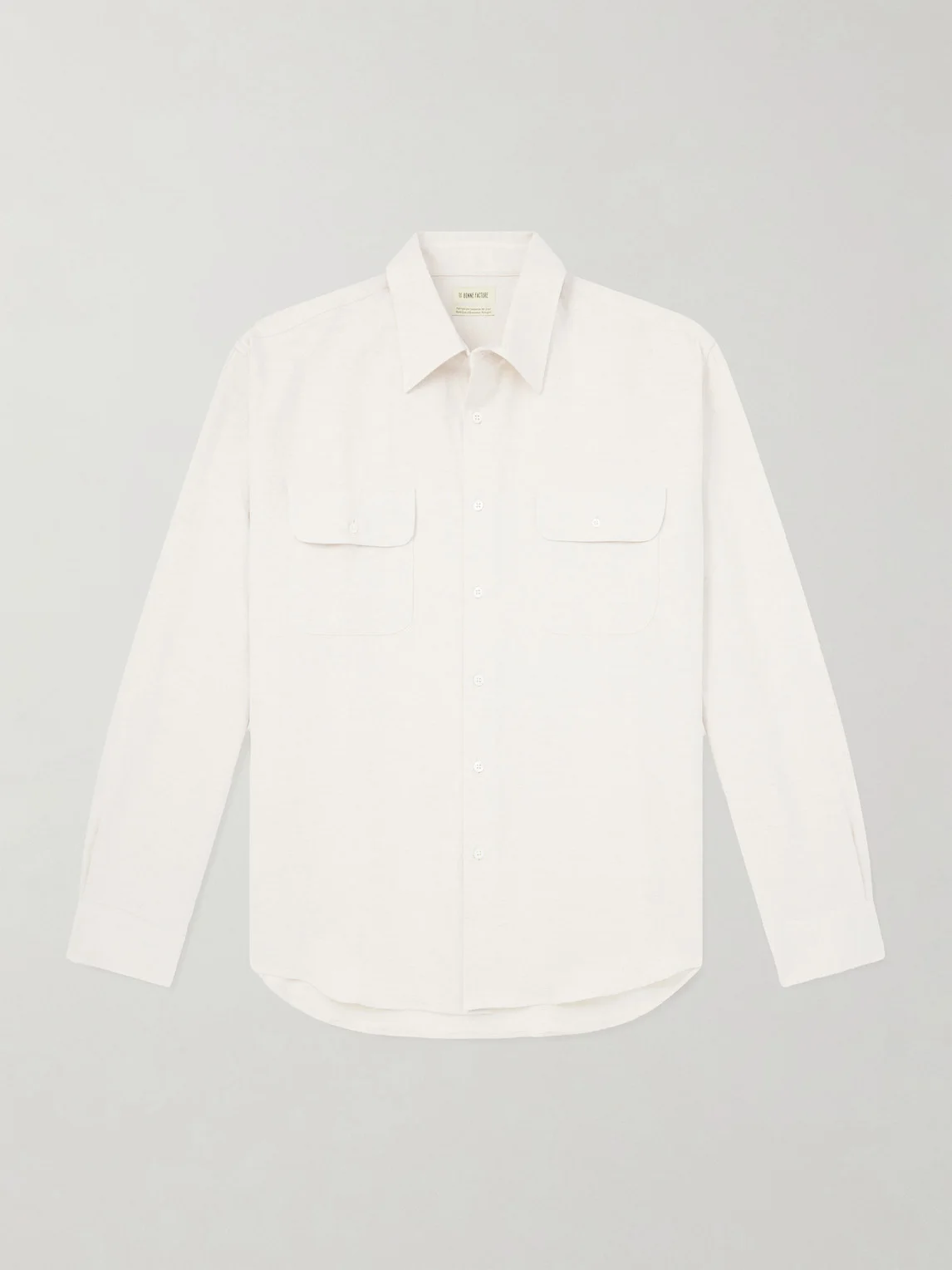 Artist Cotton and Hemp-Blend Shirt - 1