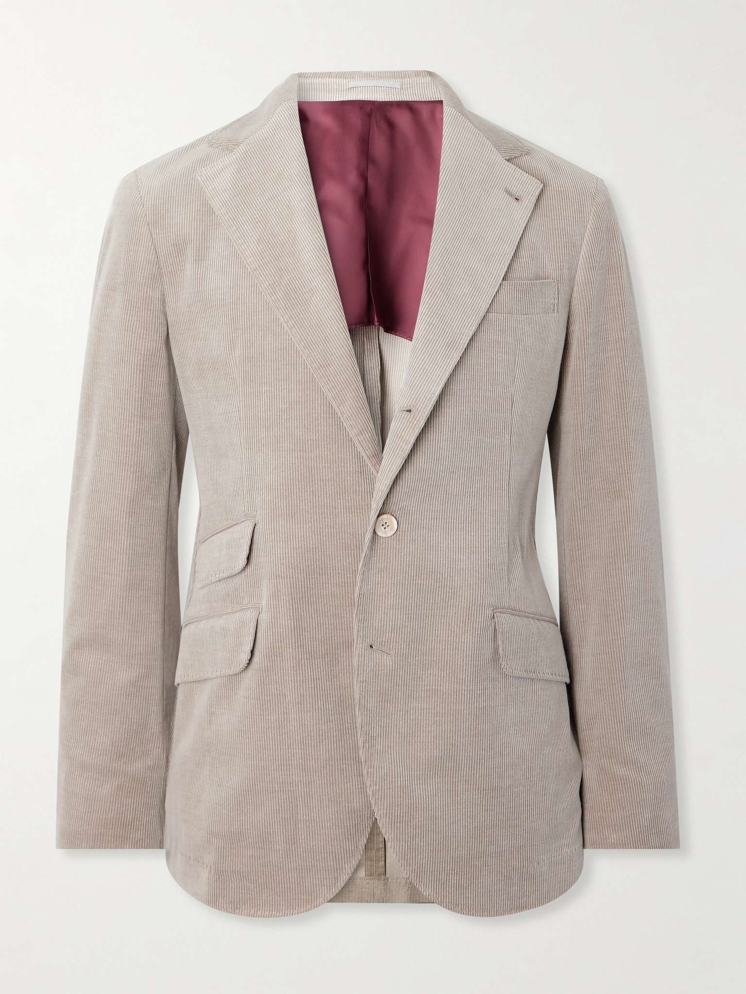 Cotton-Blend Corduroy Suit Jacket - 1