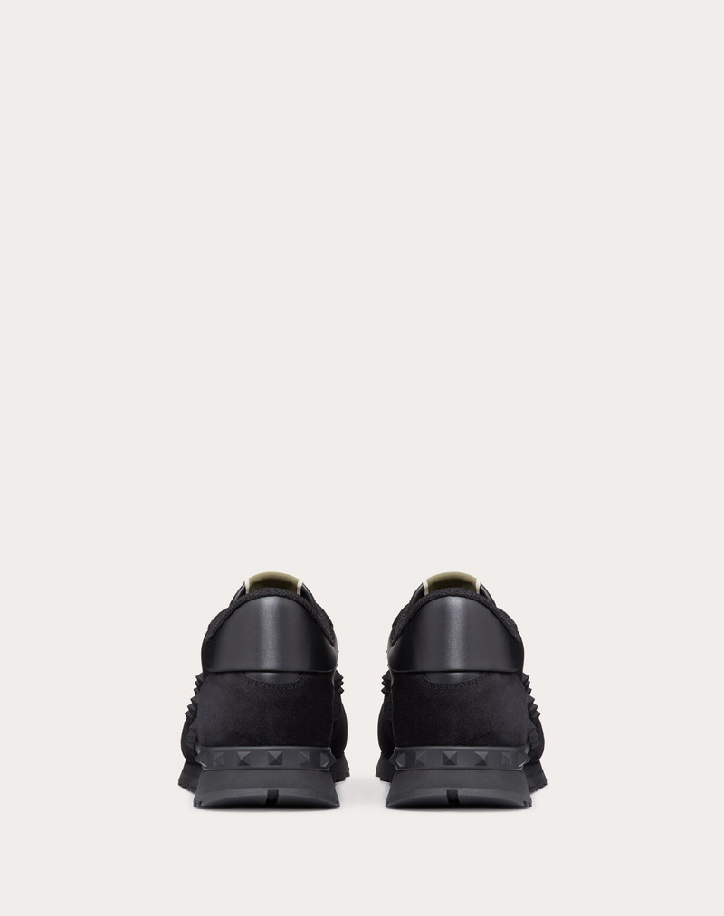 Calfskin Rockstud Sneaker 3