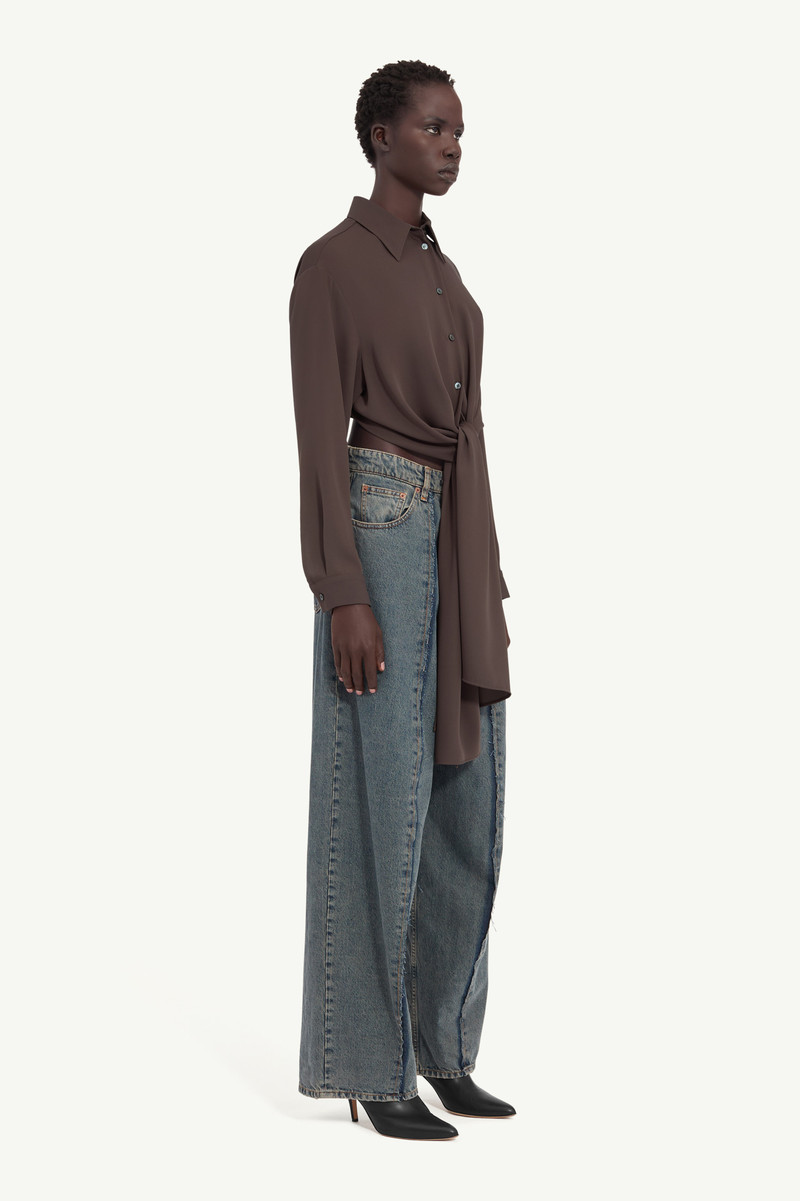 MM6 Maison Margiela Dual-wear shirt outlook