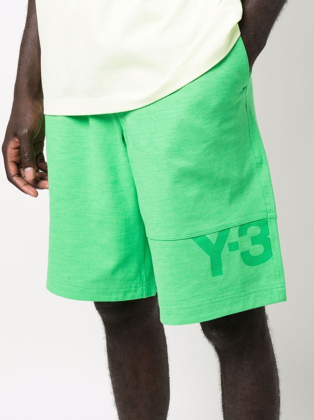 logo-print straight-leg bermuda shorts - 5