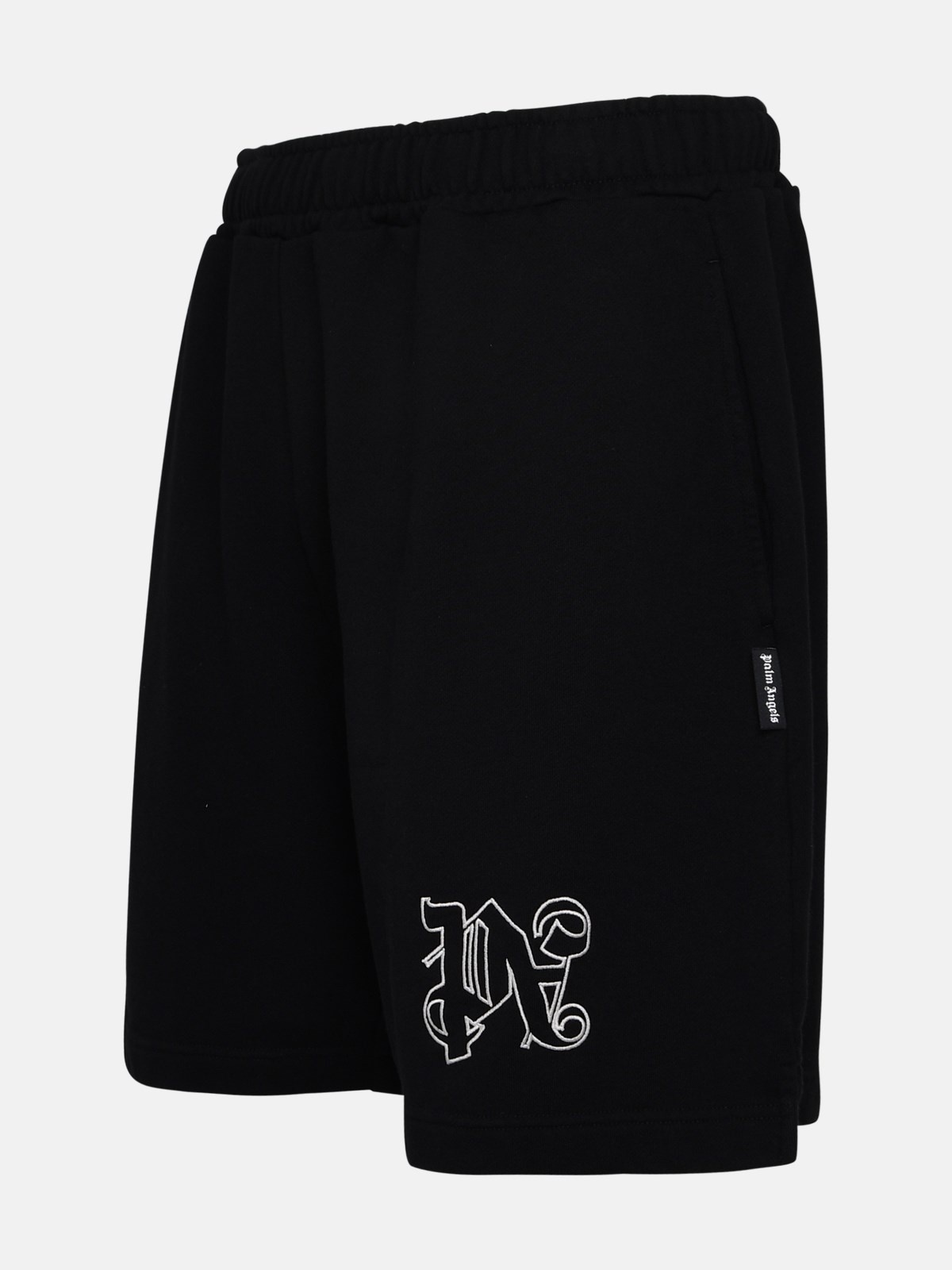 Black cotton bermuda shorts - 2