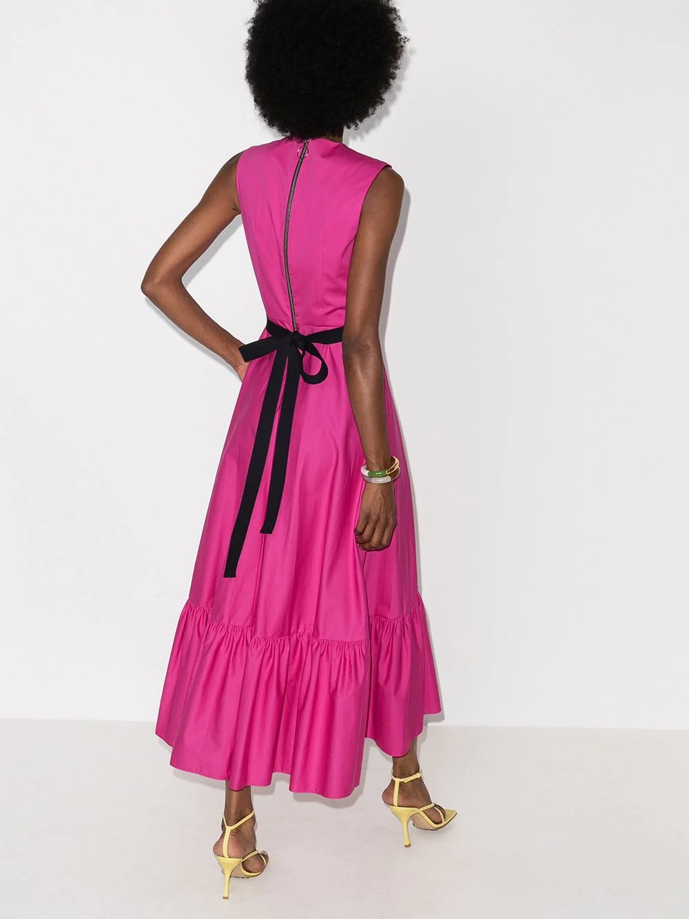 Blaise pleated maxi dress - 3