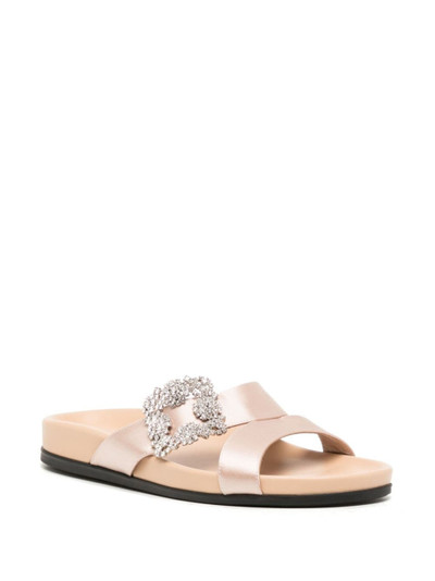 Manolo Blahnik Chilanghi crystal-embellished sandals outlook