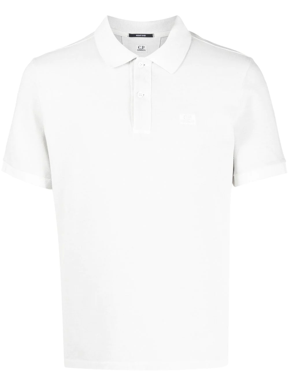 embroidered-logo cotton polo shirt - 1