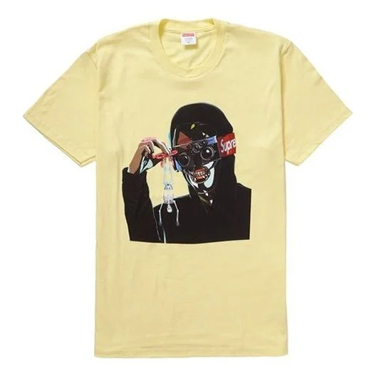Supreme SS19 Creeper Tee Pale Yellow SUP-SS19-233 - 1