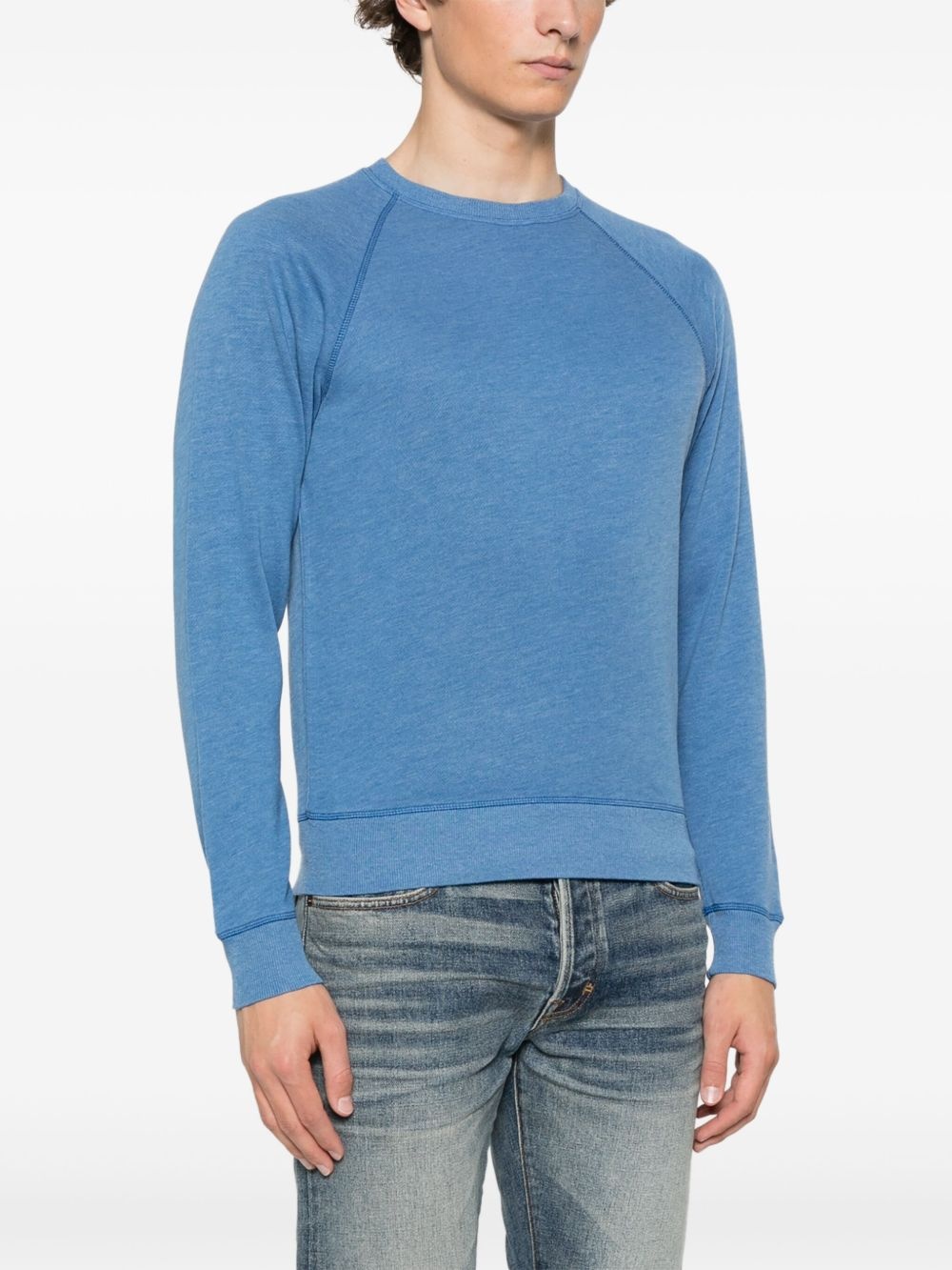 logo-patch sweatshirt - 3