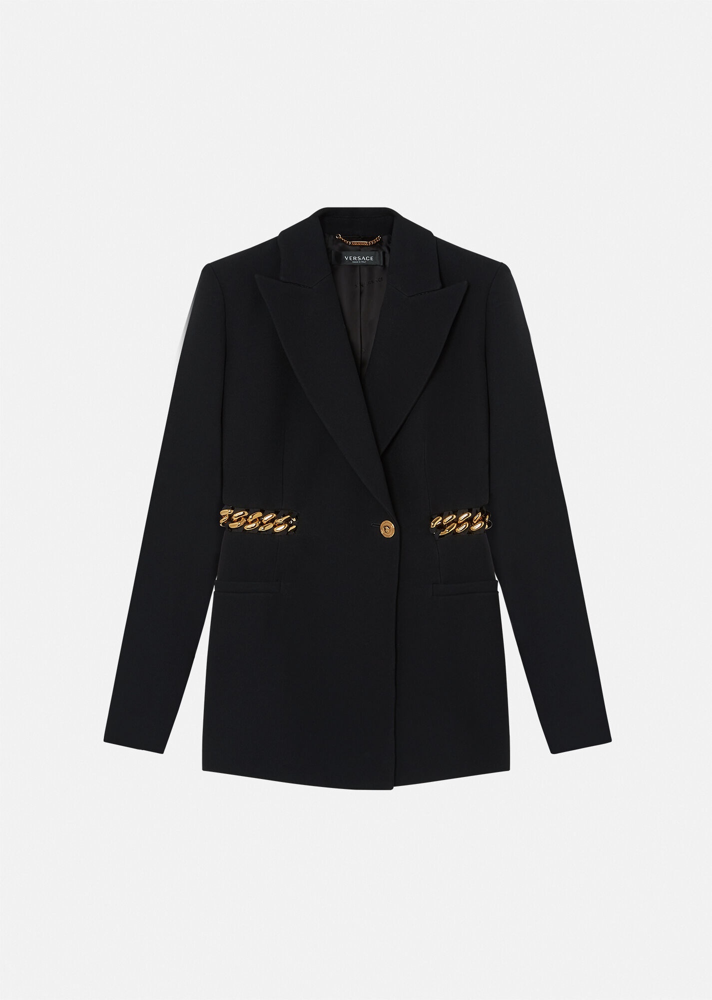 Medusa Woven Chain Blazer - 1