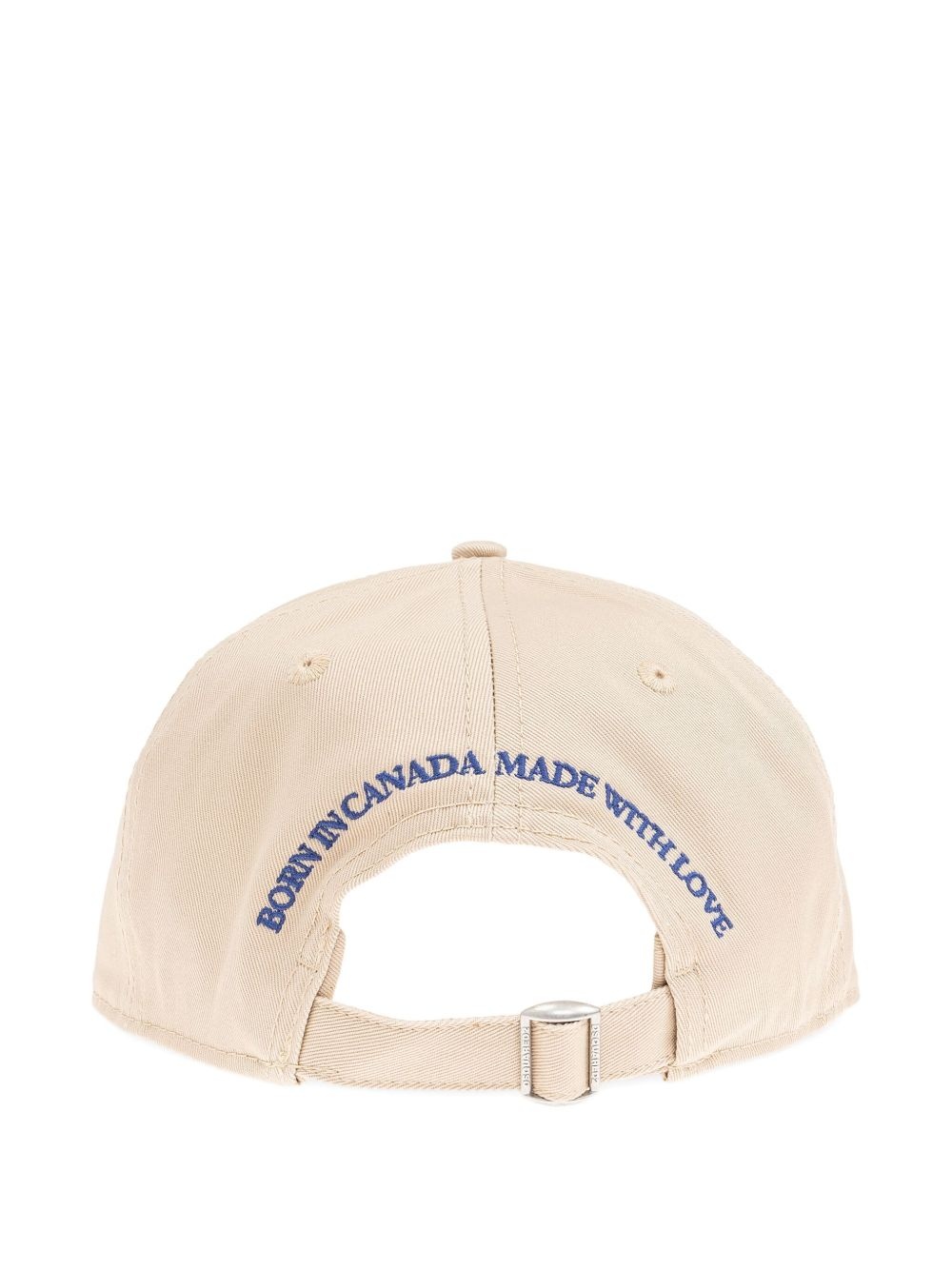 embroidered cap - 2