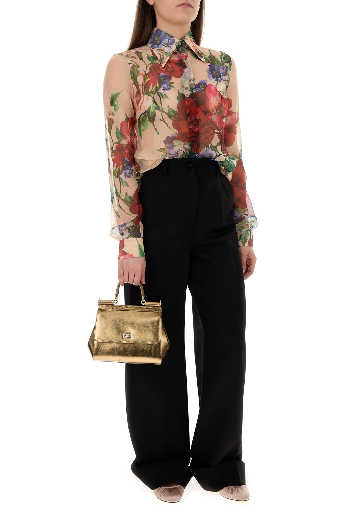 Black wool pant - 6