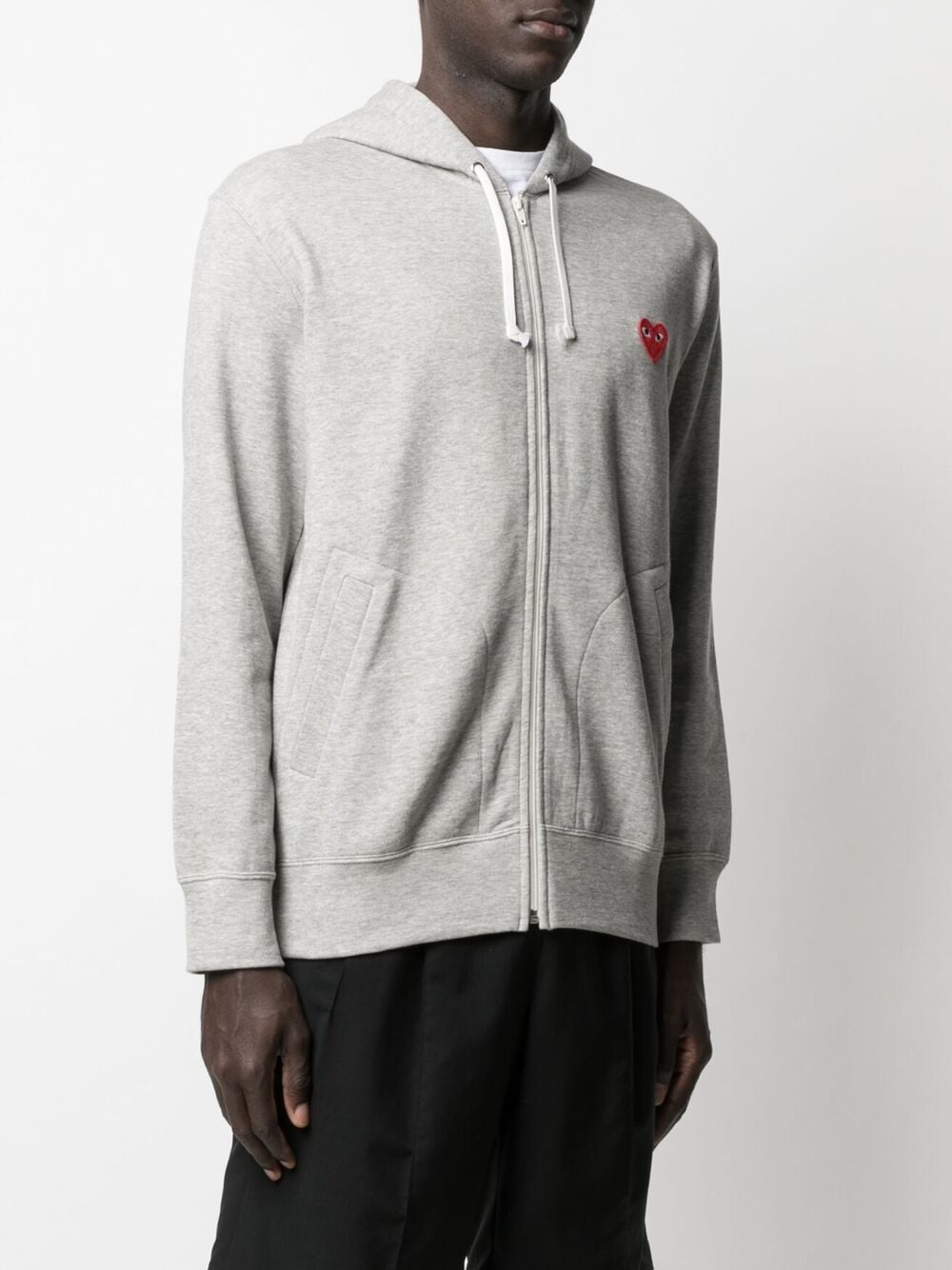 LOGO-PATCH HOODIE - 2