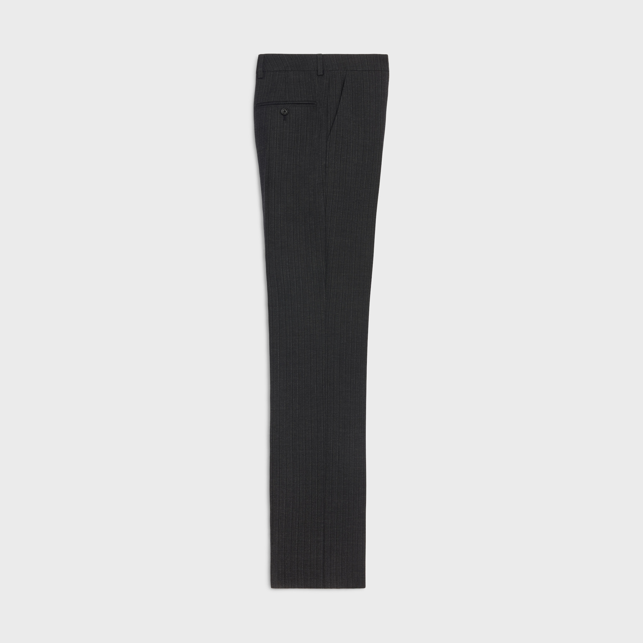 mods pants in retro striped wool - 2