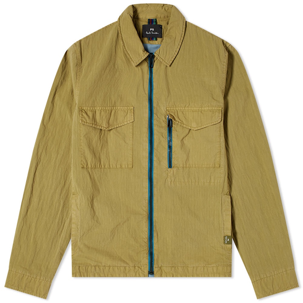 Paul Smith Garment Dyed Shirt Jacket - 1