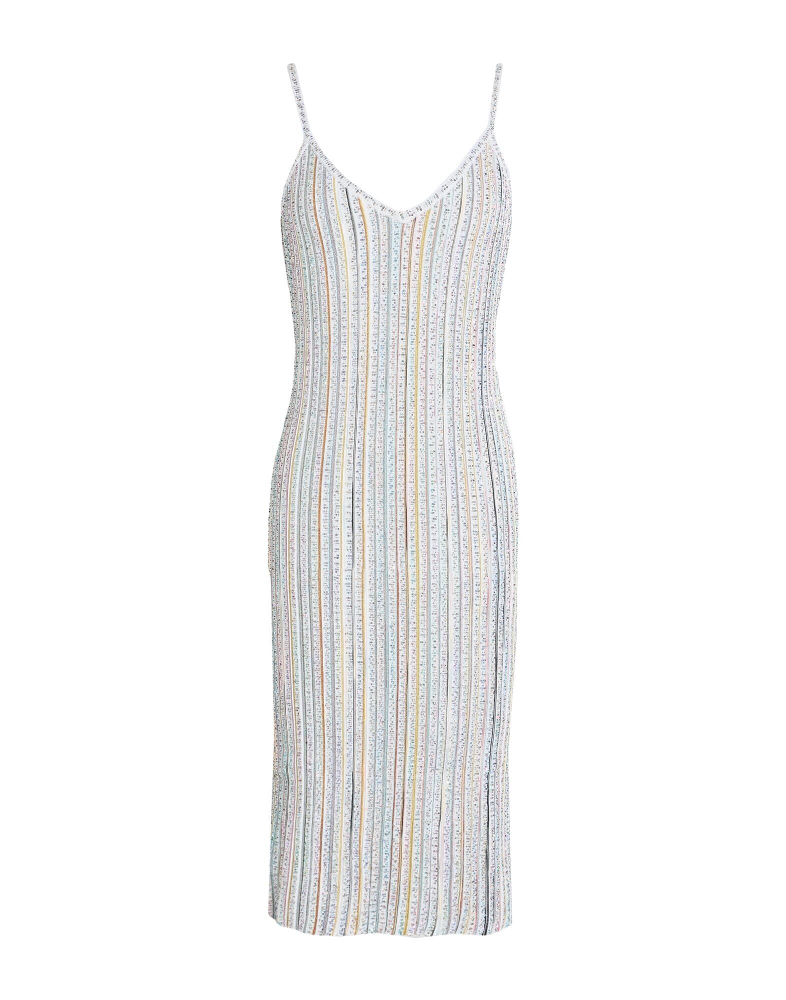 White Women's Midi Dress - 1