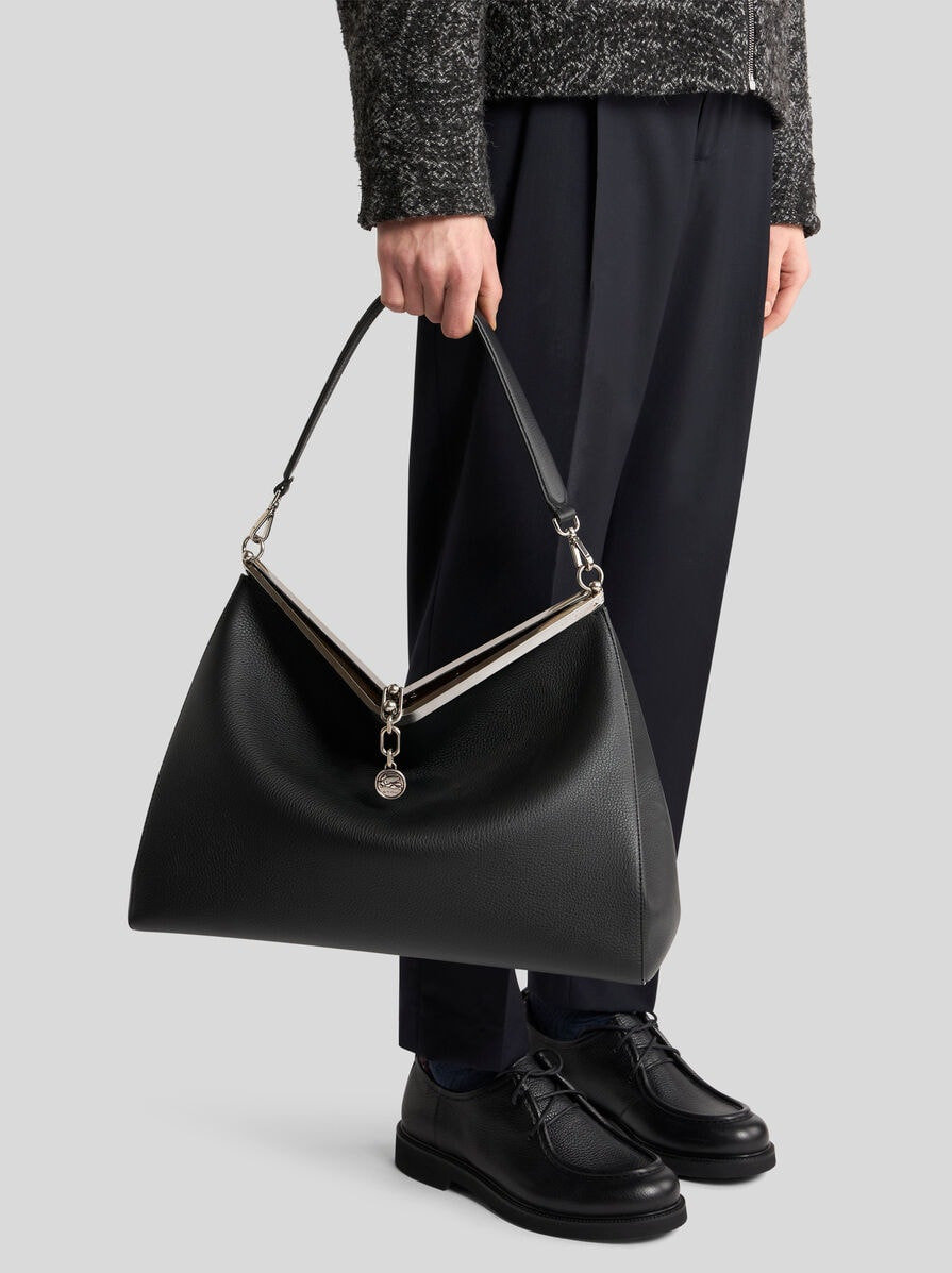 LEATHER VELA BAG - 4
