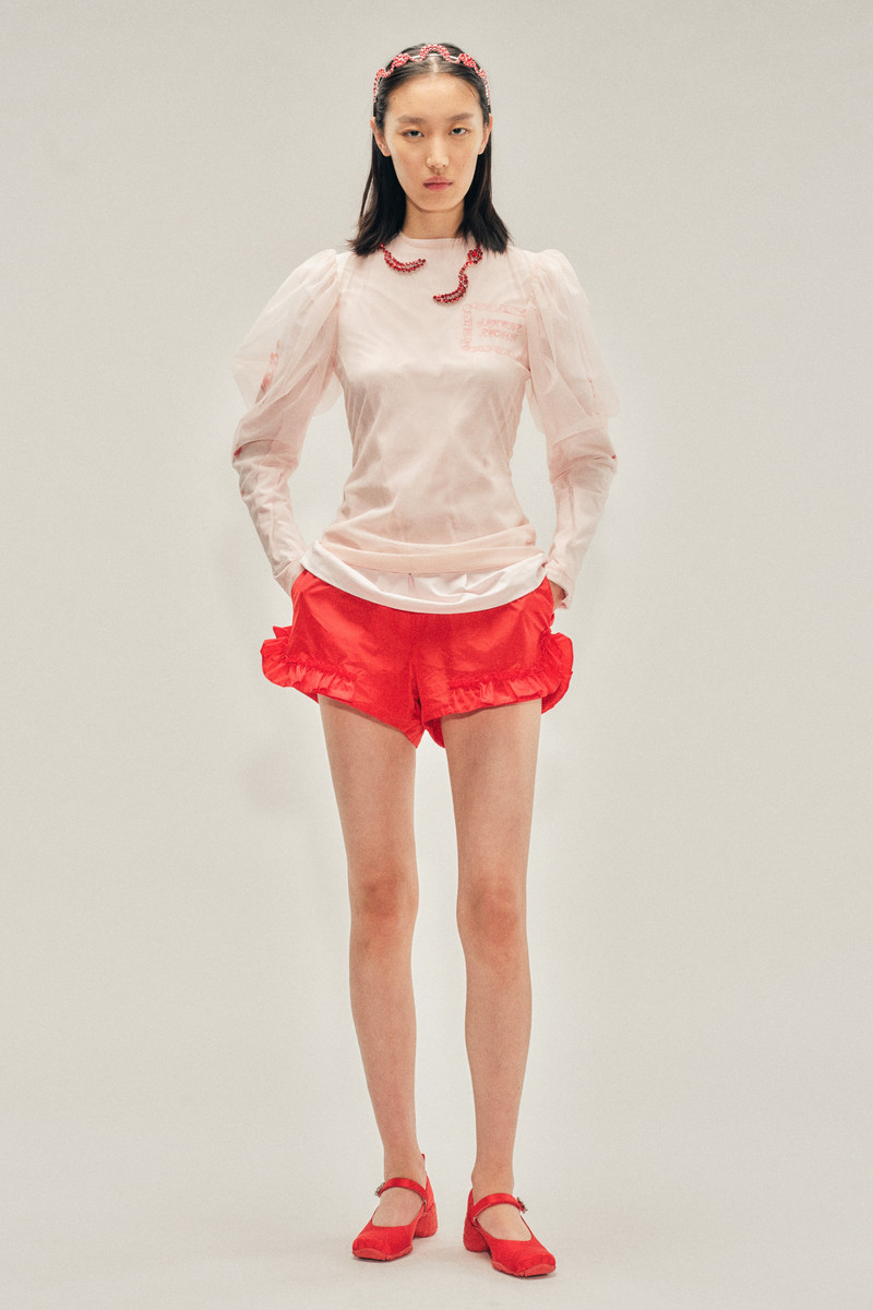 Frill Track Shorts 1