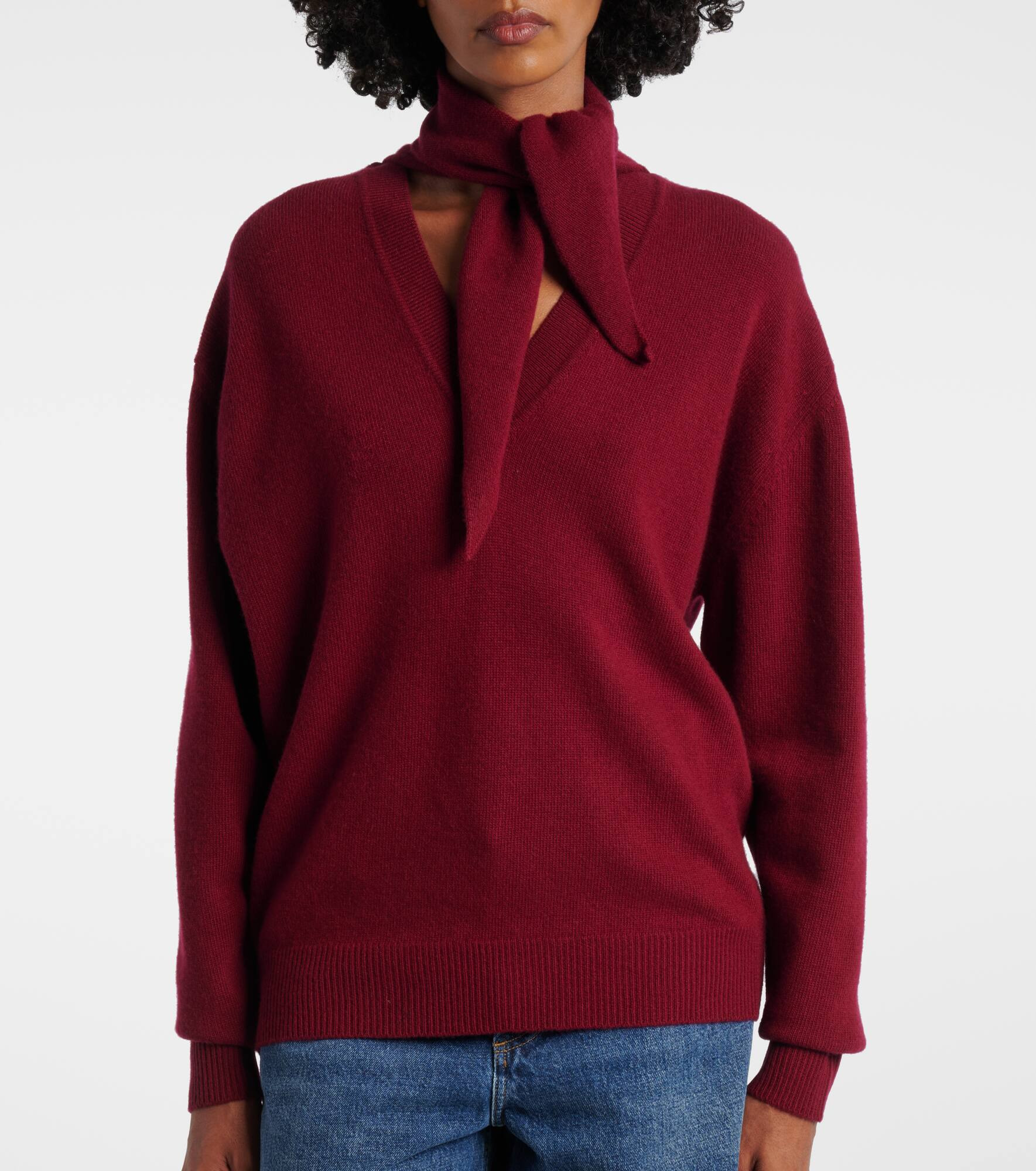 Wool and cashmere sweater - 4