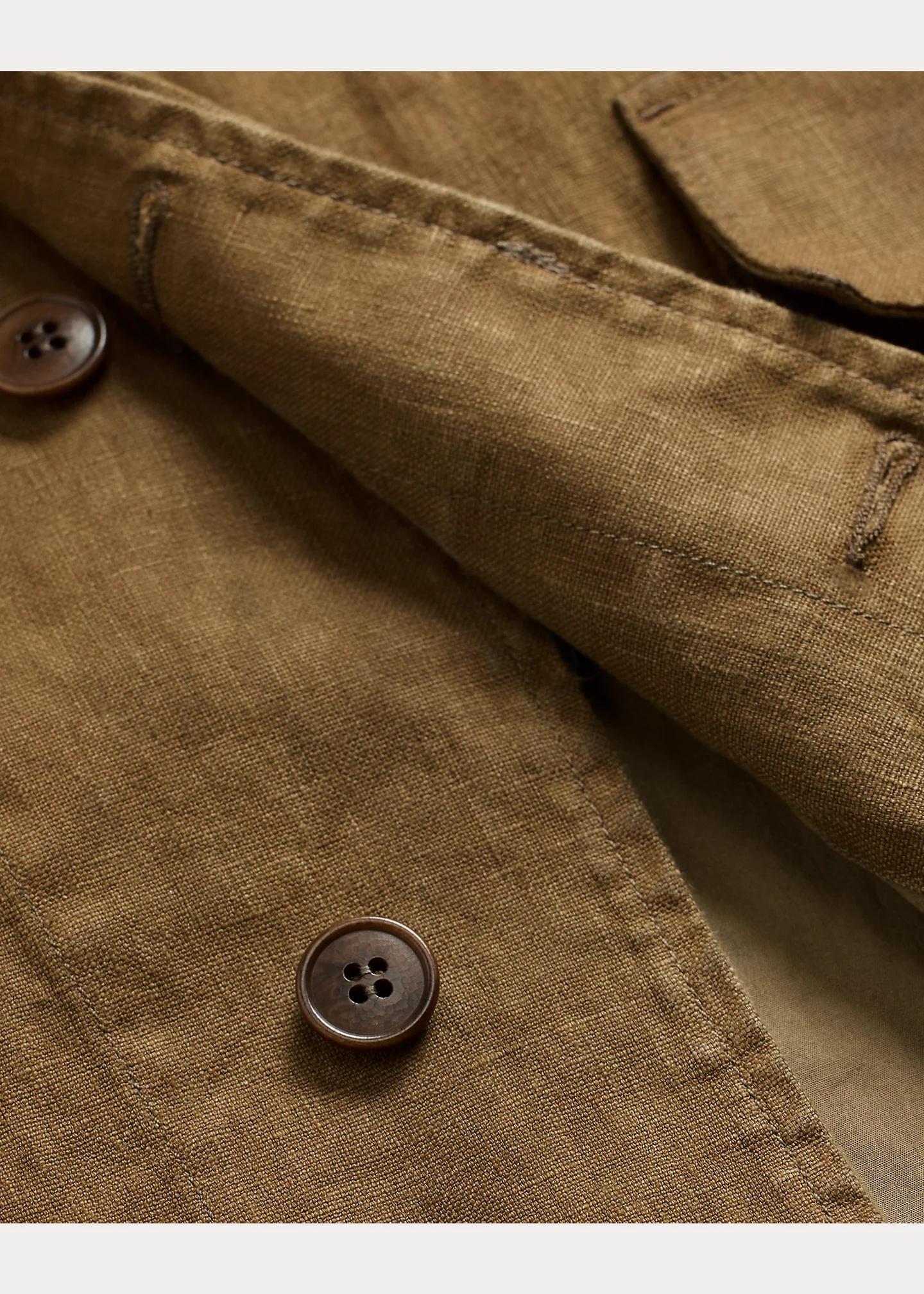 Bonded Linen Walking Coat - 4
