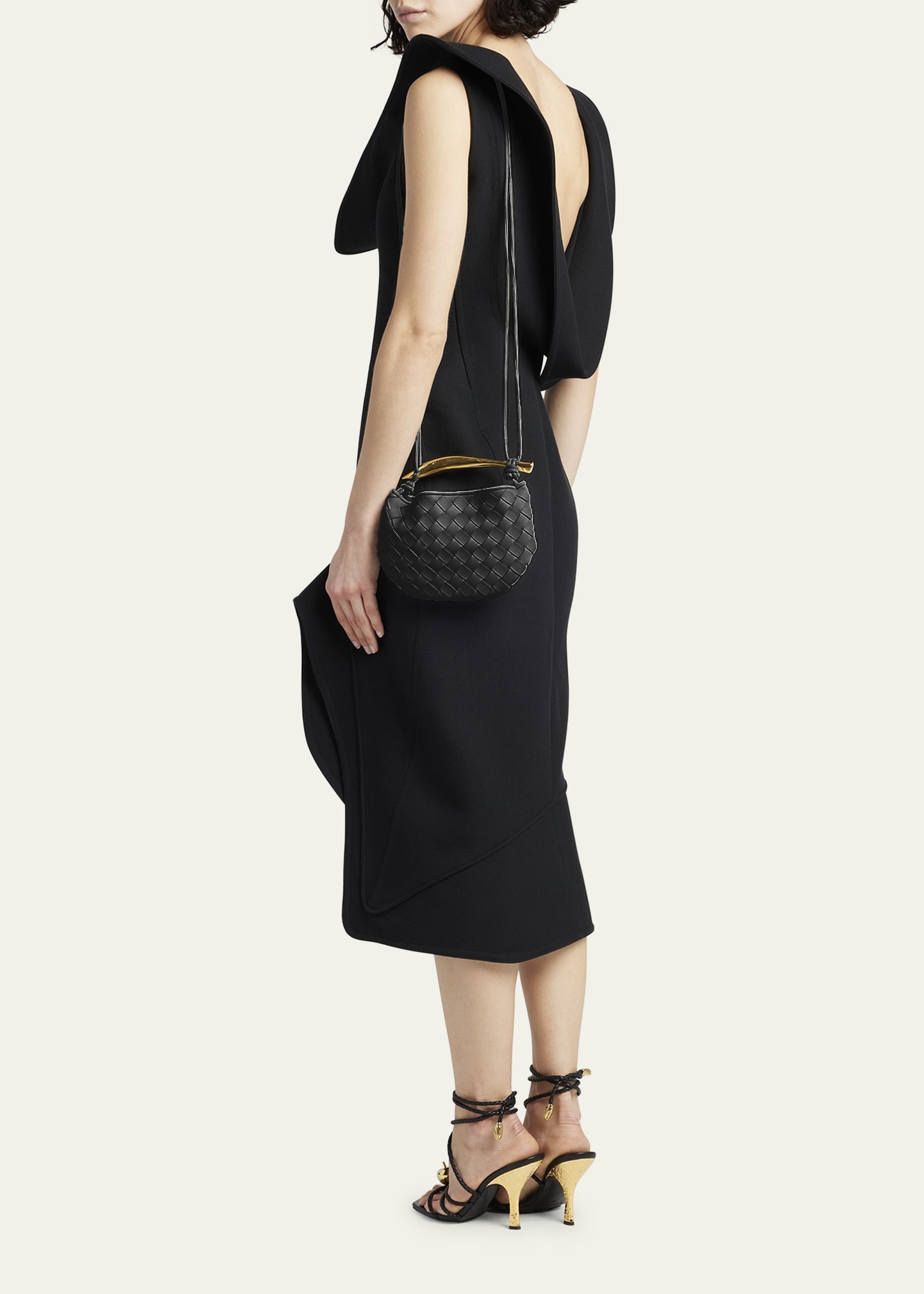 Mini Sardine Intrecciato Top-Handle Bag - 5