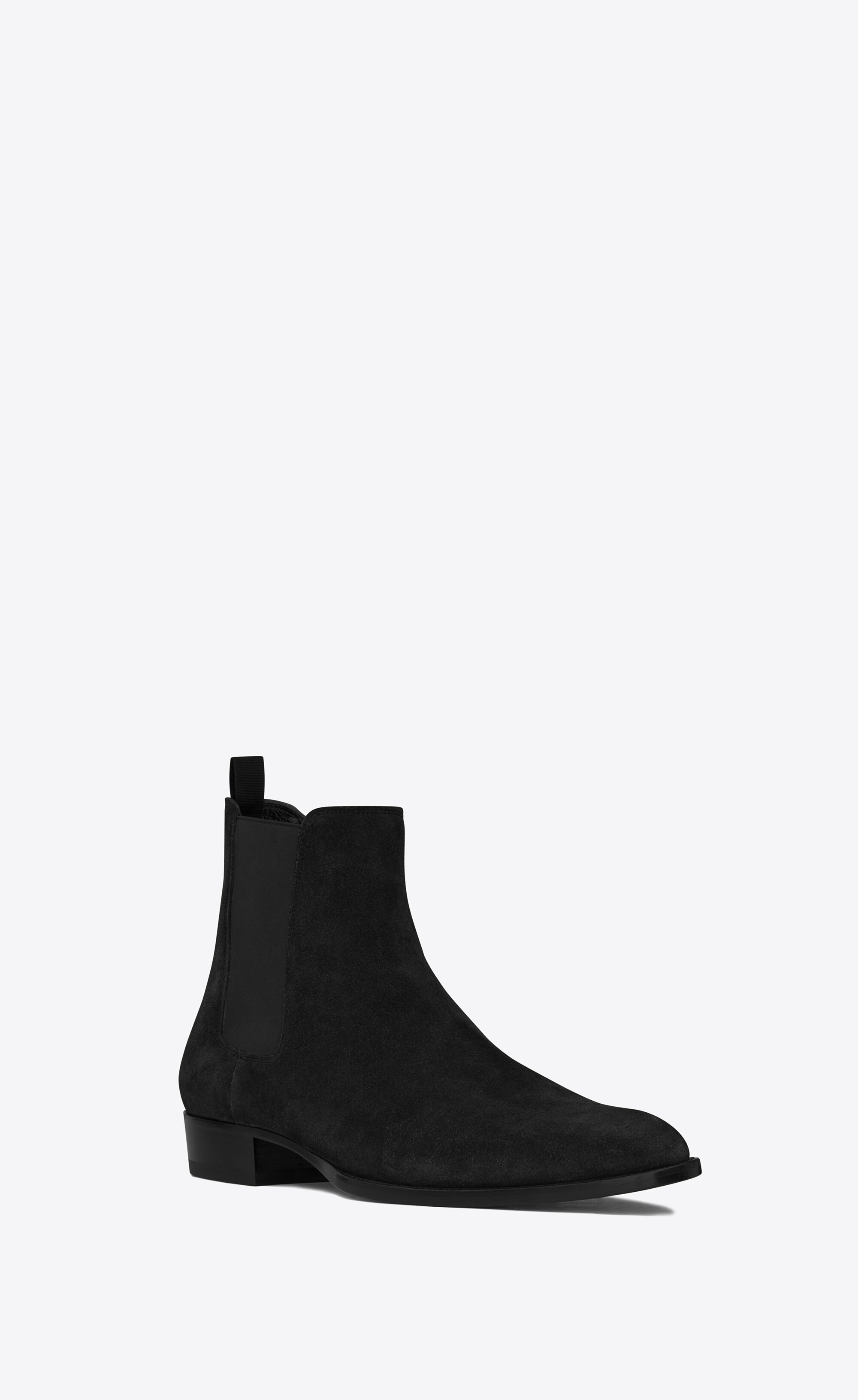 wyatt chelsea boots in suede - 3