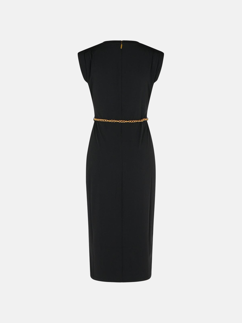 MICHAEL KORS BLACK POLYESTER BLEND DRESS outlook