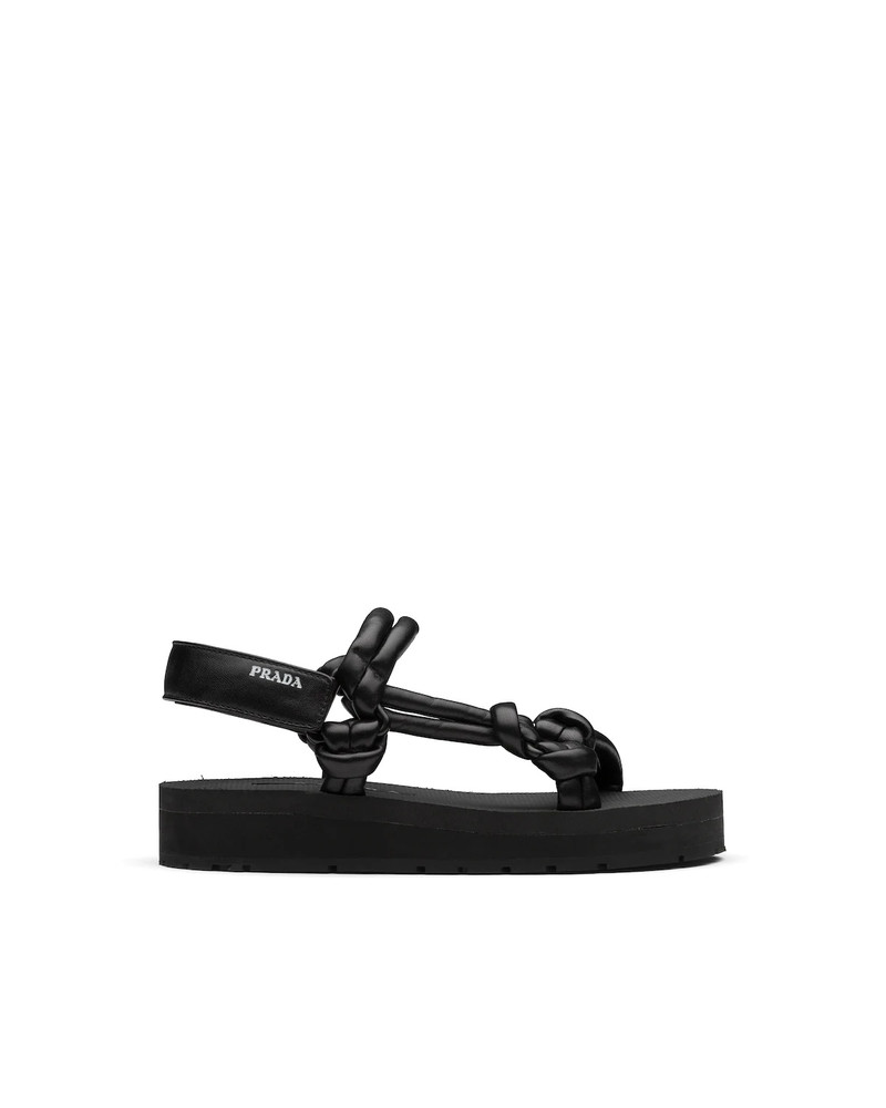 Prada Sporty nappa leather sandals outlook