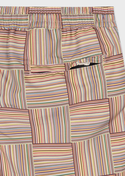 Paul Smith 'Signature Stripe' Tile Long Swim Shorts outlook