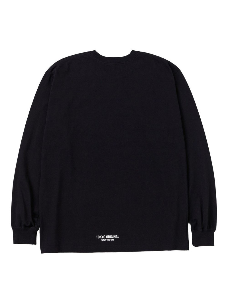 NEIGHBORHOOD long-sleeve graphic T-shirt outlook