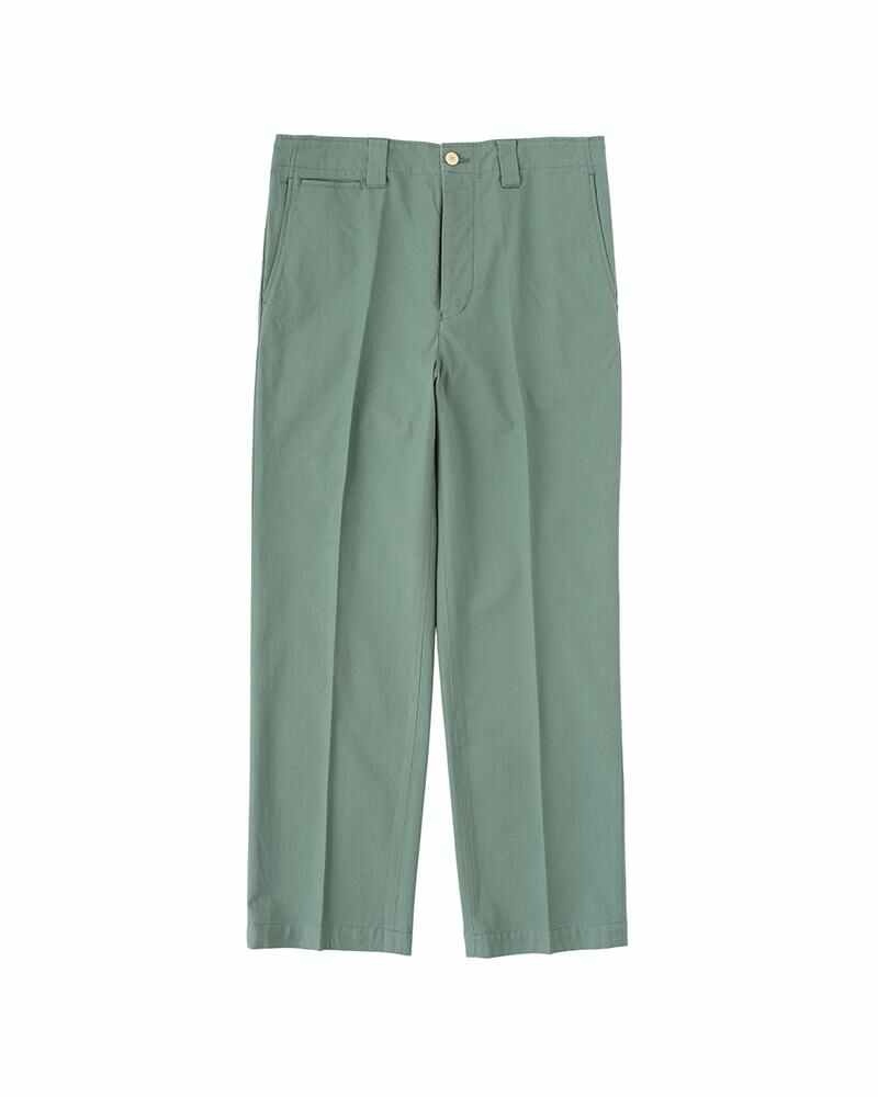 FIELD CHINO PANTS GREEN - 1