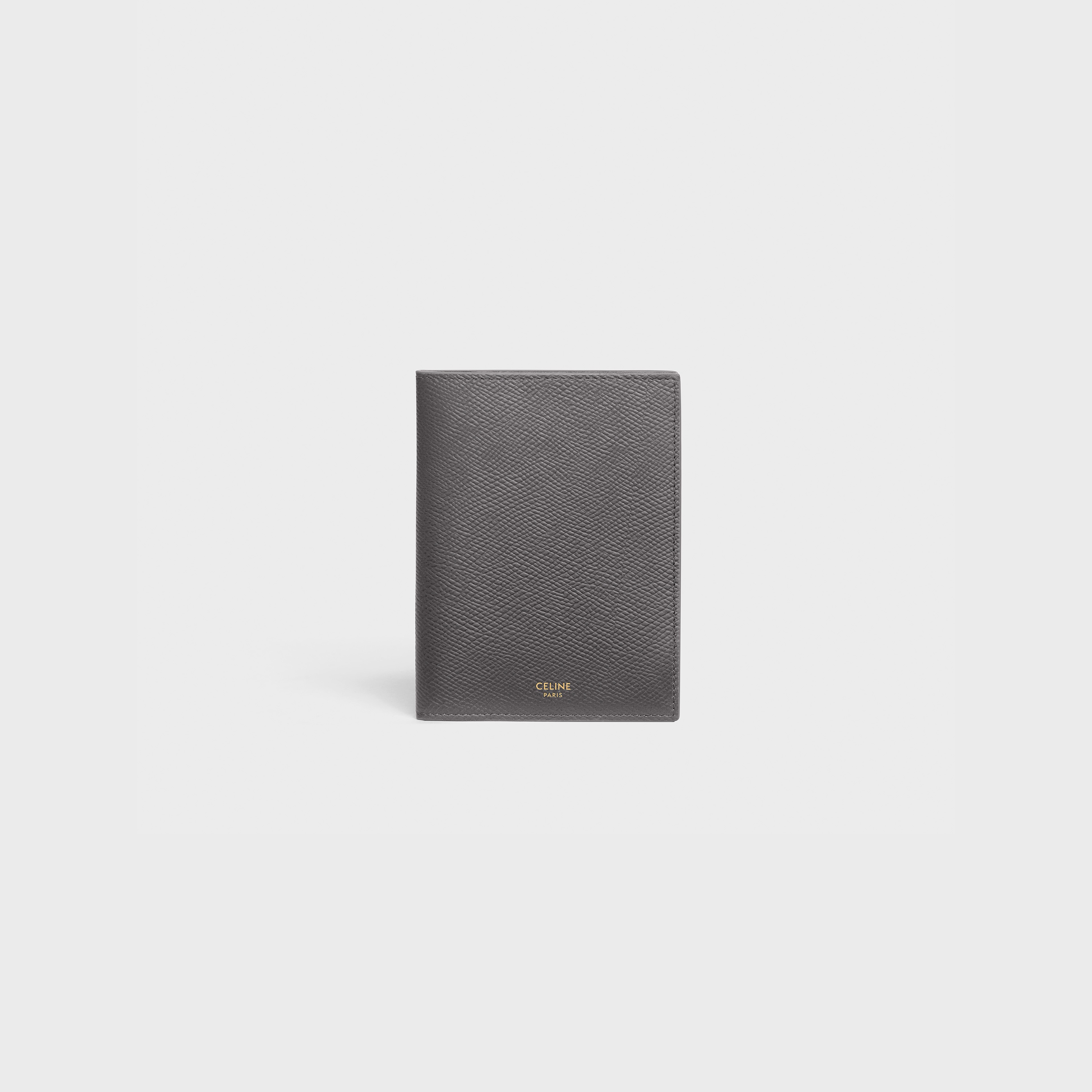 PASSPORT COVER IN GRAINED CALFSKIN - 1
