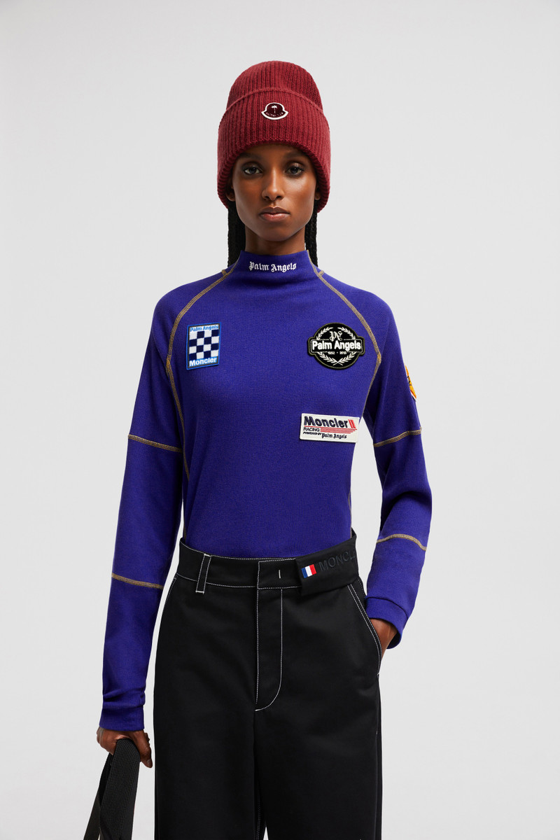 Moncler x Palm Angels Long Sleeve Cotton T-Shirt 3