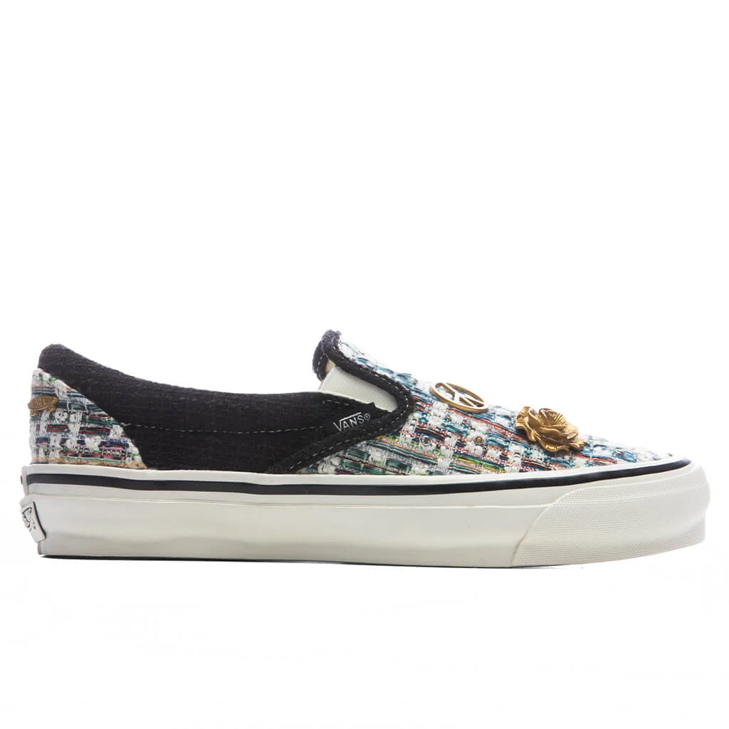 PREMIUM LX CLASSIC SLIP-ON 98 CARDIGAN - BLACK/WHITE - 1