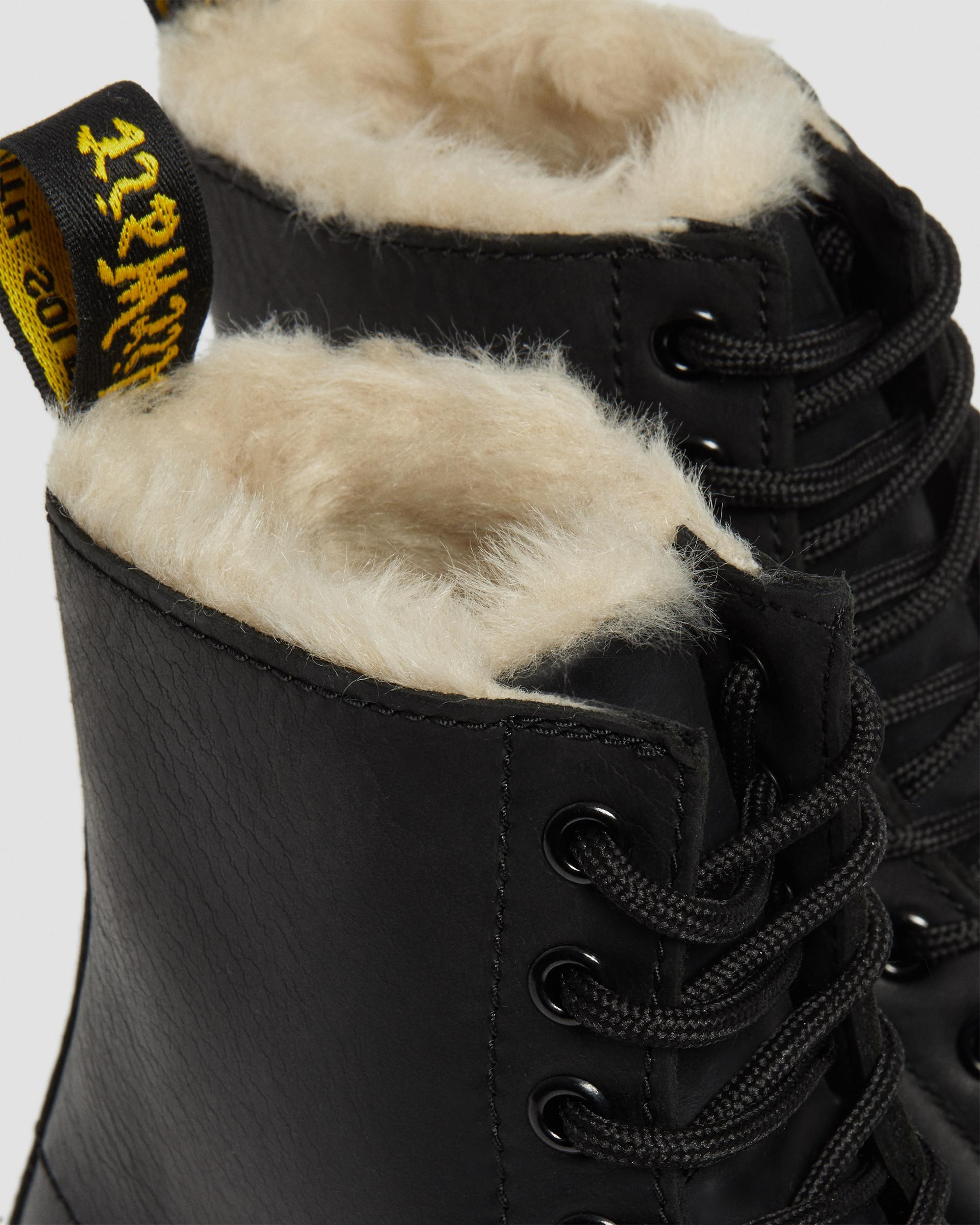 1460 Women's Faux Fur Lined Lace Up Boots - 3
